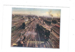 RAIL POSTER UK ON POSTCARD    BRITISH RAILWAYS  CLAPHAM JUNCTION  CARD NO 10176097 - Materiale