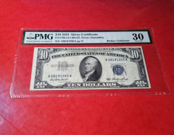 1953 USA $10 DOLLARS UNITED STATES BANKNOTE PMG 30  BILLETE ESTADOS UNIDOS *COMPRAS MULTIPLES CONSULTAR* - Certificats D'Argent (1928-1957)