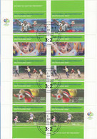 BRD  2324-2328, Je 2 Marken, Mit Erstausgabestempel Berlin, Auf Numisblattstück, Fußball WM 2006, 2003 - Otros & Sin Clasificación