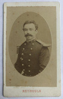 CDV Photographie Ancienne - Portrait Soldat 17e RI - Photographe Reynouls (1822-1906) à Béziers - Krieg, Militär