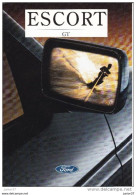 Dépliant Ford Escort GT 3 Pages 1994 Format A4 France - Werbung
