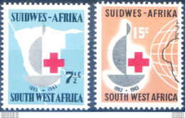 Croce Rossa 1963. - Namibie (1990- ...)