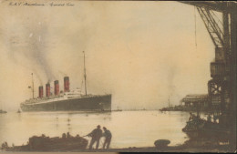 R.M.S. MAURETANIA  CUNARD LINE - Steamers