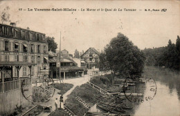 N°2920 W -cpa La Varenne St Hilaire -la Marne- - Autres & Non Classés