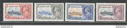 1935 Leeward Islands - Stanley Gibbons N. 88-91 - 4 Valori - Silver Jubilee - MH* - Andere & Zonder Classificatie