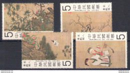 1979 Formosa,Taiwan - Yvert N. 1228-31 - Dipinti - 3 Valori - MNH** - Autres & Non Classés