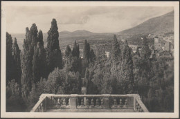 Veduta Dalla Terrazza, Villa D'Este, Tivoli, C.1930 - Grafia Foto Cartolina - Tivoli