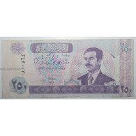 IRAQ - PICK 88 - 250 DINARS 2002 - AH1422 - Sign. 25 - TTB - Iraq