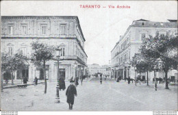 Ar297 Cartolina Taranto Citta' Via Archita - Taranto