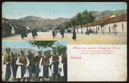 CETINJE WW1. Old Postcard With Feldpost - Montenegro