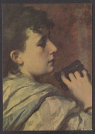 PS151/ Alfred STEVENS, Artiste Belge, *Portrait* (fragment)  - Schilderijen