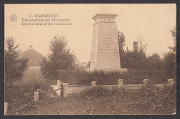 094954/ Waterloo, Vue Générale Des Monuments  - Oorlogsmonumenten