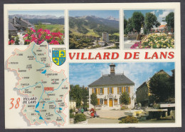 128134/ VILLARD-DE-LANS Et Carte Géographique De L'Isère - Villard-de-Lans