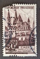 France 1951 N°917 Ob Perforé CNE - Used Stamps