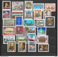 AUTRICHE 1989 Yvert 1773-1787 + 1789-1790 + 1793-1795 + 1798-1800 + 1803-1806 NEUF** MNH Cote :  43,45 Euros - Unused Stamps