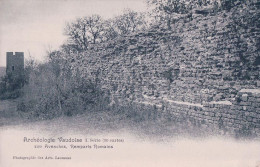 Archéologie Vaudoise, Avenches, Remparts Romains (2190) - Avenches