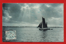 (RECTO / VERSO) VOILIERS EN 1905 - MARINES - SERIE 830 - 75 - Segelboote