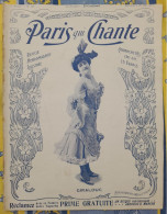 REVUE PARIS QUI CHANTE 1905 N°123 PARTITIONS GIRALDUC - Partitions Musicales Anciennes