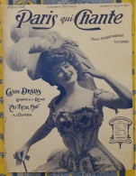 REVUE PARIS QUI CHANTE 1905 N°126 PARTITIONS GABY DESLYS AU MUSIC HALL A L'OLYMPIA - Spartiti
