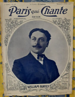 REVUE PARIS QUI CHANTE 1905 N°128 PARTITIONS WILLIAM BURTEY - Scores & Partitions