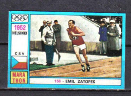 N059 - IMAGE JEUX OLYMPIQUES PANINI - EMILE ZATOPEK - Atletismo