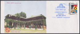 Inde India 2011 Special Cover Tyndale Biscoe School, Srinagar, Education, Pictorial Postmark - Storia Postale
