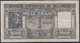 Belgique 1000 Francs 31-12-47 - Altri – Europa