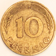 Germany Federal Republic - 10 Pfennig 1975 G, KM# 108 (#4650) - 10 Pfennig
