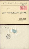 HUNGARY BARCSTELEP 1896. Nice Cover To Switzerland With Millennium Label - Cartas & Documentos