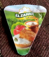 Egypt , Rare Cheese Label Of  El Zahar - Kaas