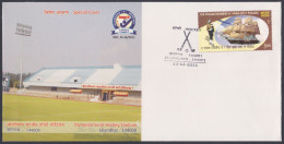 Inde India 2011 Special Cover Olympian Surjit Hockey Stadium, Sport, Sports, Pictorial Postmark - Lettres & Documents