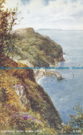 R001268 Clovelly From Hobby Drive. Valentine. Art Colour. No A.598 - Monde