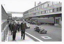 Citroen Traction - Visiter Les Usines Michelin Par Le Général De Gaulle 1959 - CPM - Voitures De Tourisme