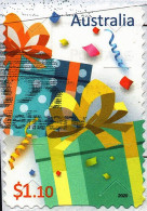 AUSTRALIA 2020 $1.10 Multicoloured, Joyful Occasions-Birthday Presents FU - Usados