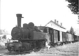 Locomotive 102 POC - Argentat - 1951 - Stazioni Con Treni
