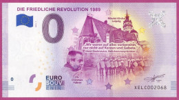 0-Euro XELC 2019-1 DIE FRIEDLICHE REVOLUTION 1989 - NIKOLAI KIRCHE LEIPZIG - Privéproeven