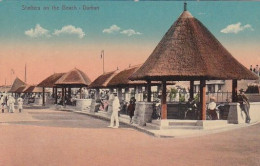 1830	38	Durban, Shelters On The Beach (little Crease Corners) - Afrique Du Sud