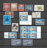 NATIONS UNIES NEW-YORK PETIT LOT DE TIMBRES OBLITERES - Collections, Lots & Series