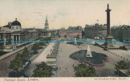 R001361 Trafalgar Square. London. Woodbury. No 358. 1905 - Autres & Non Classés