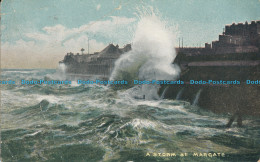 R001513 A Storm At Margate. The National. 1905 - Monde