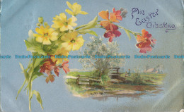 R001528 An Easter Greetings. Flowers. Lake. Wildt And Kray. 1907 - Monde