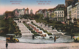 AK Bruxelles - Le Mont Des Arts - Feldpost Etappen Train-Eskadron XII. A.K. - Ca. 1915 (69443) - Bosques, Parques, Jardines