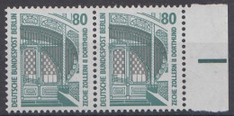 Berlin Mi.Nr.796A/796A - Dortmund Zeche Zollern - Waagerechtes Paar - Unused Stamps