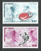 Chad 1972 Mint Stamps Set  MNH(**) Sapporo'72 - Tschad (1960-...)