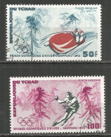 Chad 1972 Used Stamps Set Sport - Chad (1960-...)