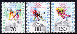 Liechtenstein 1992 / Winter Olympic Games Albertville MNH Juegos Olímpicos Invierno Olympische Spiele / 1650  22-46 - Hiver 1992: Albertville