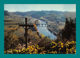 24 Beynac Vallée ( Pont Croix Christ ) ( Oblitération Vergt 1976 ) - Sonstige & Ohne Zuordnung