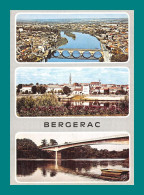 24 Bergerac Les Bords De La Dordogne, Le Pont ( Multivues ) - Bergerac