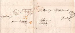 Württemberg 1869, Postablage Neuhausen U. Innen K1 Fridingen Auf Wende Brief  - Covers & Documents