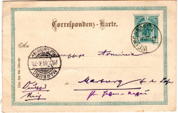 Österreich 1904, Tirol-K1 WELSCHNOFEN Klar Auf 5 H. Ganzsachenkarte - Briefe U. Dokumente